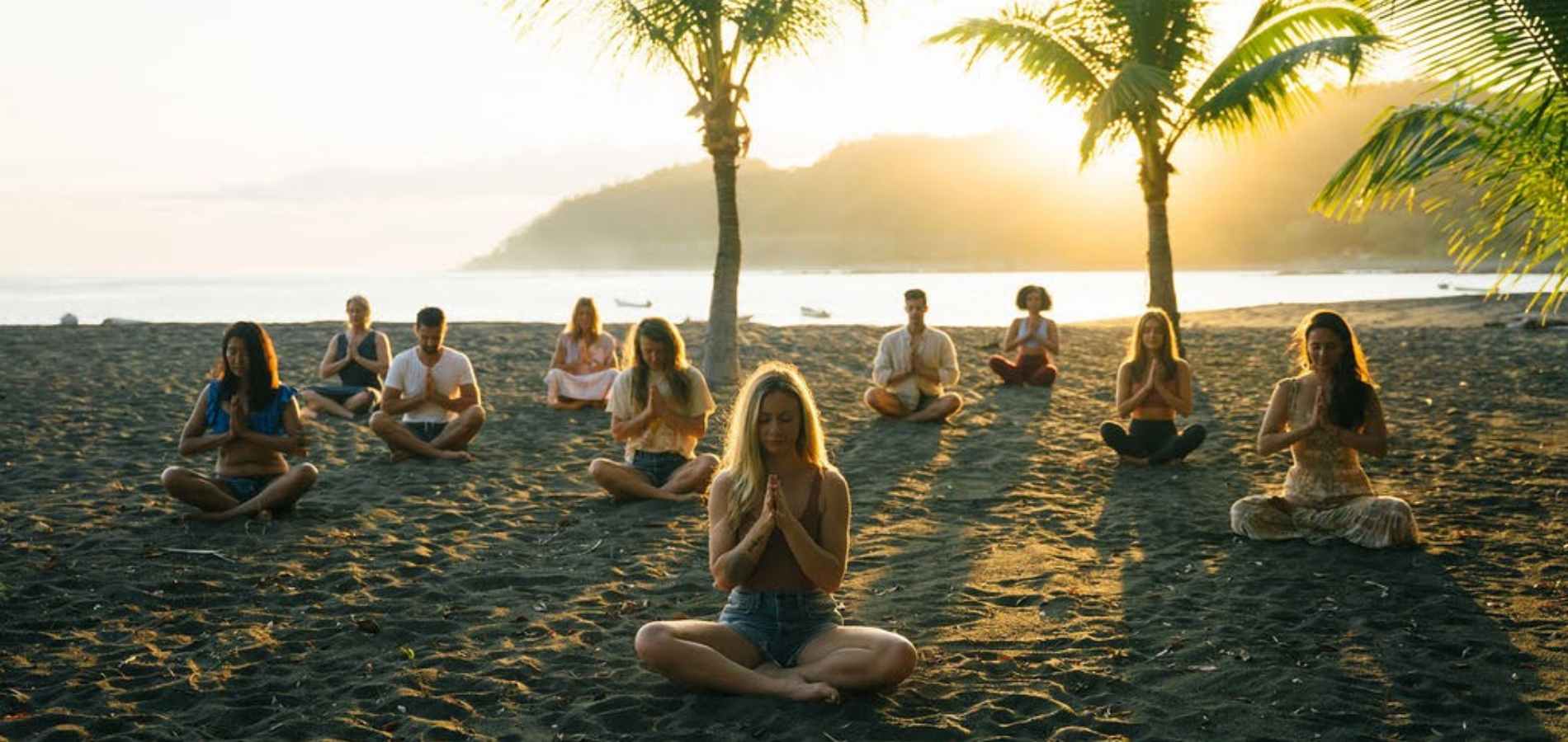 Spirituelle Meditation in der Natur